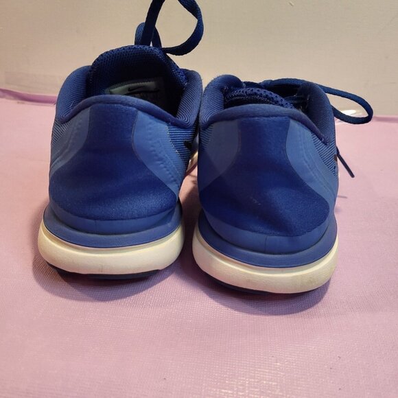Nike Womens Flex 2017 RN 898476-402 Blue Running Shoes Sneakers Size 10 - Picture 9 of 11